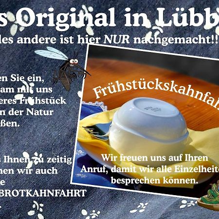 Ferienwohnung "Faehrmannsruh " Lubben Ngoại thất bức ảnh