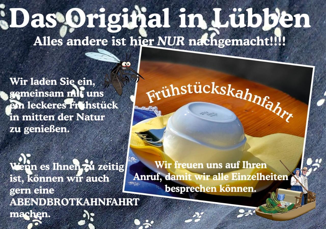 Ferienwohnung "Faehrmannsruh " Lubben Ngoại thất bức ảnh